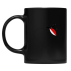 Кружка цветная UV-DTF