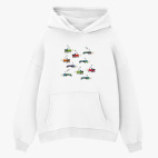 Толстовка худи оверсайз