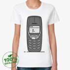 Женская футболка органик