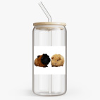 Банка с бамбуковой крышкой