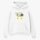 Толстовка худи оверсайз