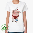 Женская футболка органик