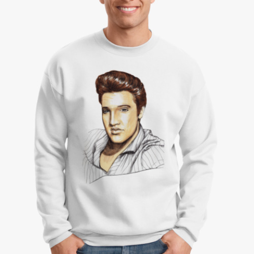 Свитшот с принтом Elvis Presley