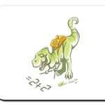 T-rex goes to school