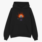 Толстовка худи оверсайз