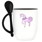 Кружка с ложкой