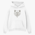 Толстовка худи оверсайз