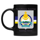 Кружка цветная UV-DTF