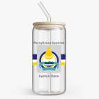 Банка с бамбуковой крышкой