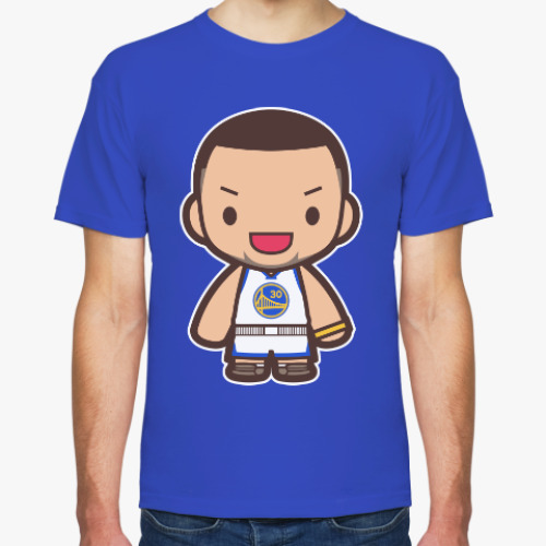 Футболка с принтом Стефен Карри (Голден Стэйт Уорриорз)