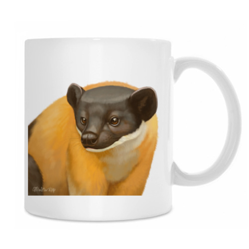 Кружка с принтом Куница Харза