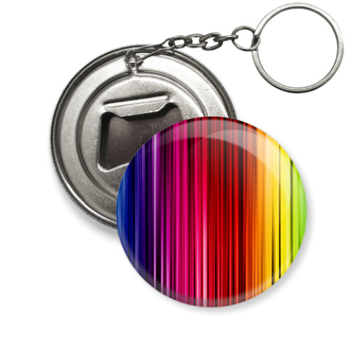 Брелок-открывашка Радужный брелок-открывашка
