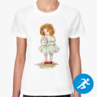 Женская спортивная футболка