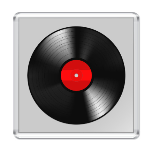 Магнит Виниловая пластинка