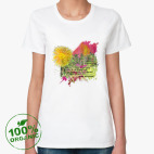 Женская футболка органик