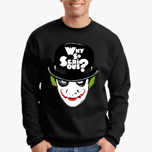 Свитшот с принтом Джокер