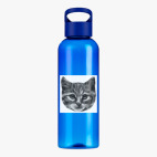 Прозрачная спортивная бутылка