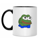 Кружка двухцветная