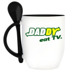 Кружка с ложкой