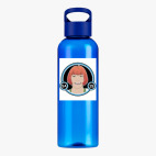 Прозрачная спортивная бутылка