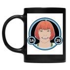 Кружка цветная UV-DTF