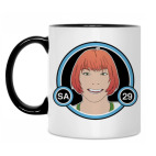 Кружка двухцветная