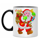 Кружка двухцветная