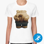 Женская спортивная футболка