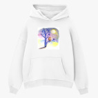 Толстовка худи оверсайз