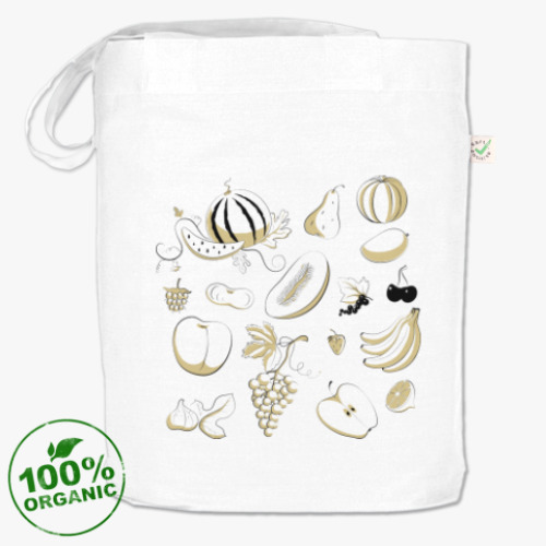 Сумка шоппер Фрукты и ягоды