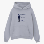 Толстовка худи оверсайз