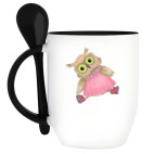 Кружка с ложкой