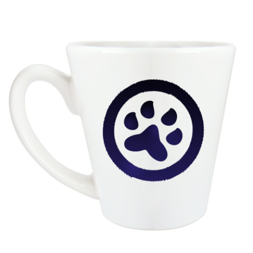 Чашка Латте с принтом Panthera