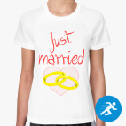 Женская спортивная футболка