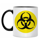 Кружка двухцветная