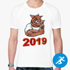 Мужская спортивная футболка