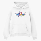 Толстовка худи оверсайз