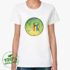 Женская футболка органик