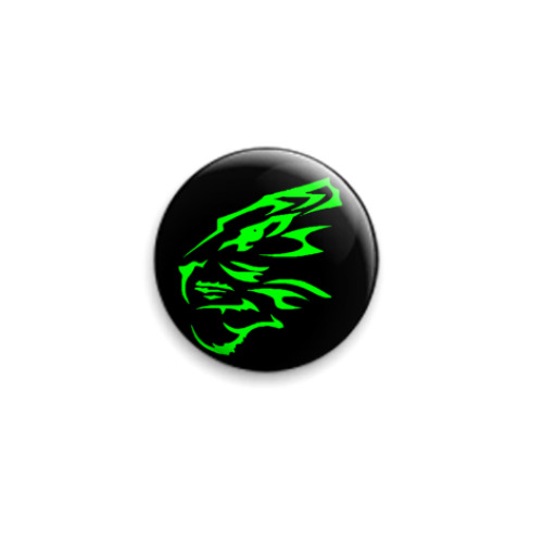 Значок 25мм Тигр