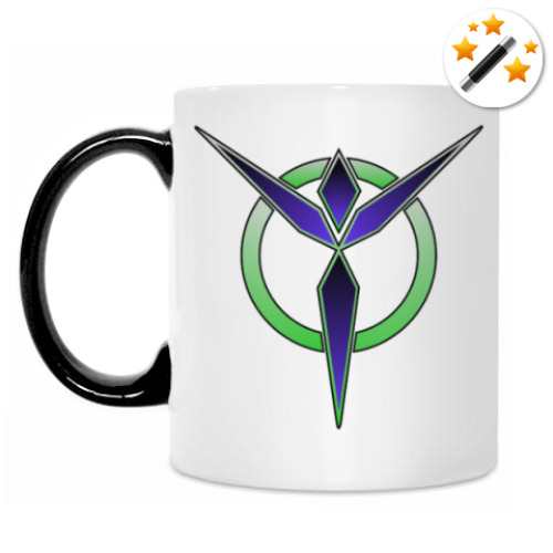 Кружка-хамелеон с принтом  Vanu Sovereignty