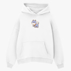 Толстовка худи оверсайз