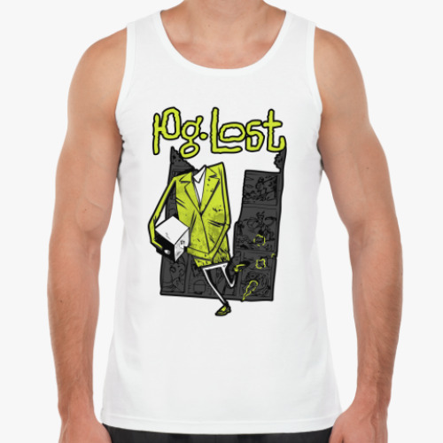 Майка с принтом pg.lost