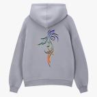 Толстовка худи оверсайз