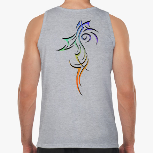 Майка с принтом Трайбл