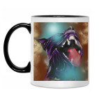 Кружка двухцветная