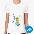 Женская спортивная футболка