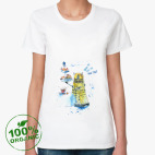 Женская футболка органик