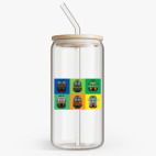 Банка с бамбуковой крышкой