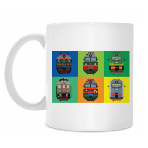 Кружка с принтом Электротяга