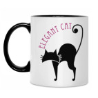 Кружка двухцветная